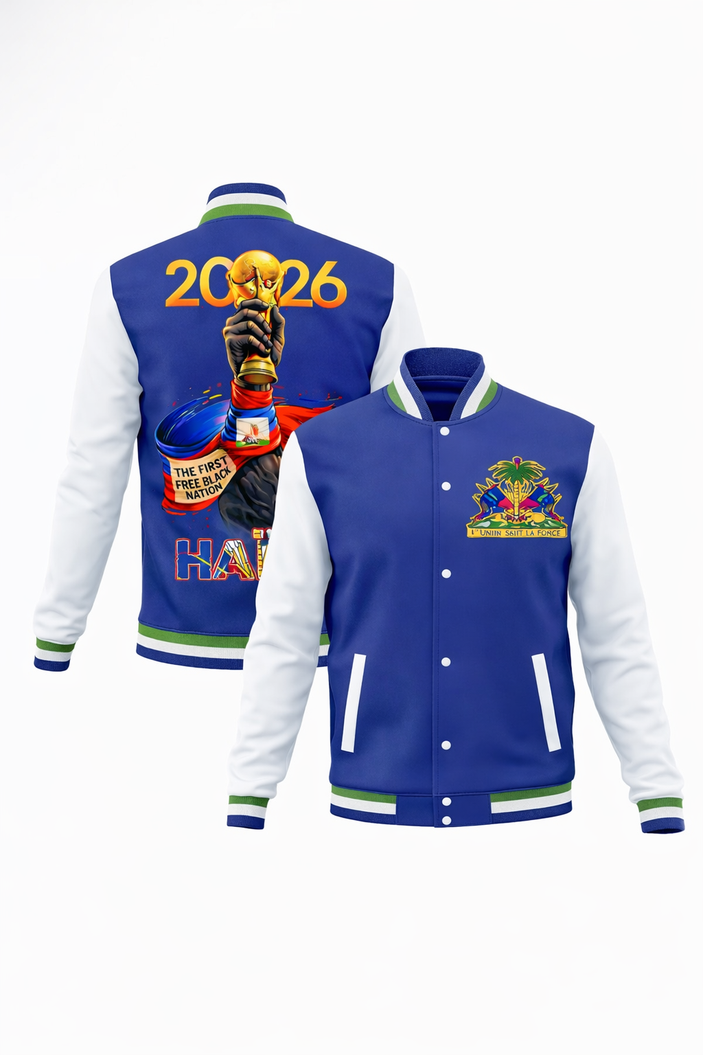 Haiti Victory 2026 Varsity Jacket 🇭🇹