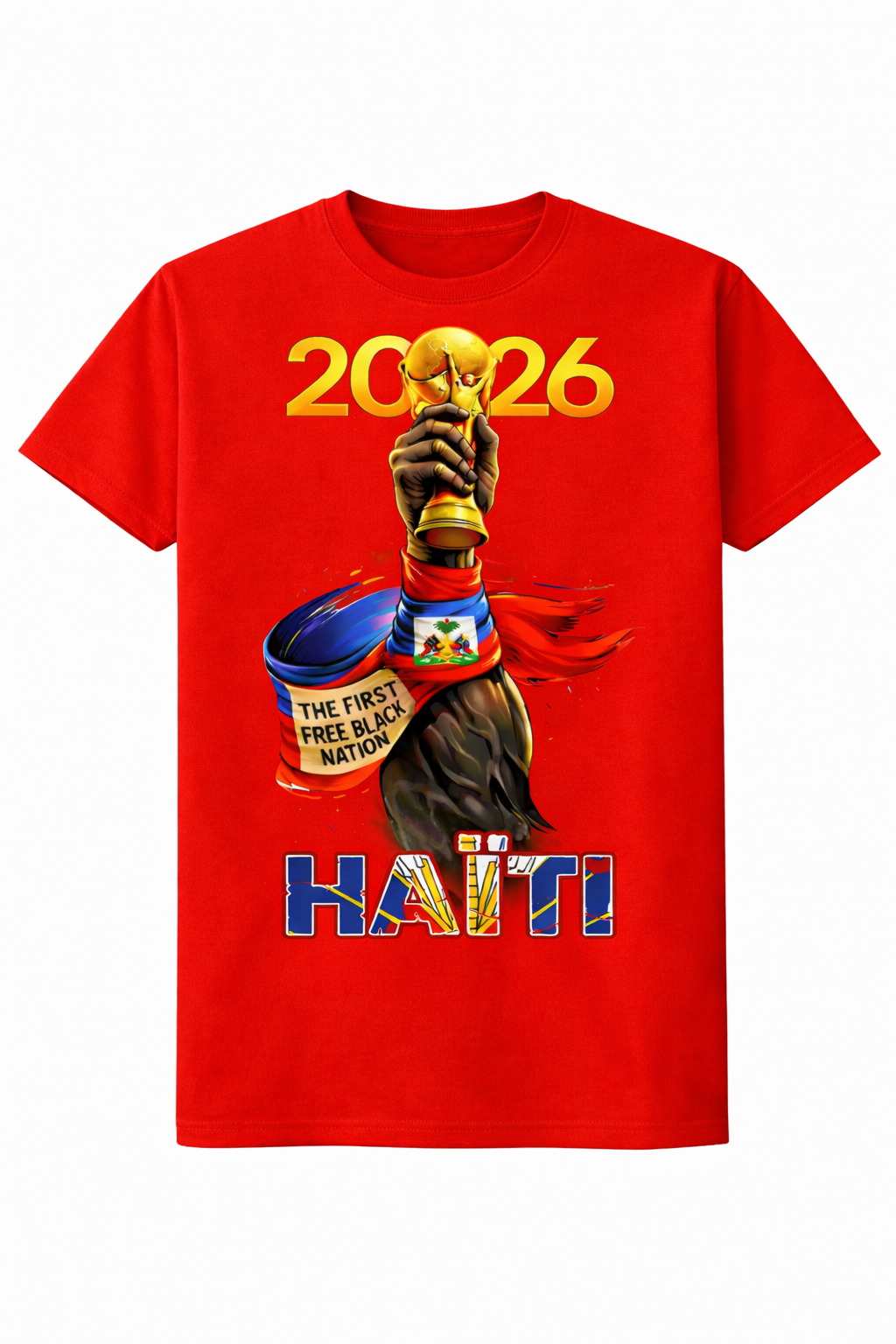 Haiti Victory 2026 Graphic T-Shirt 🇭🇹