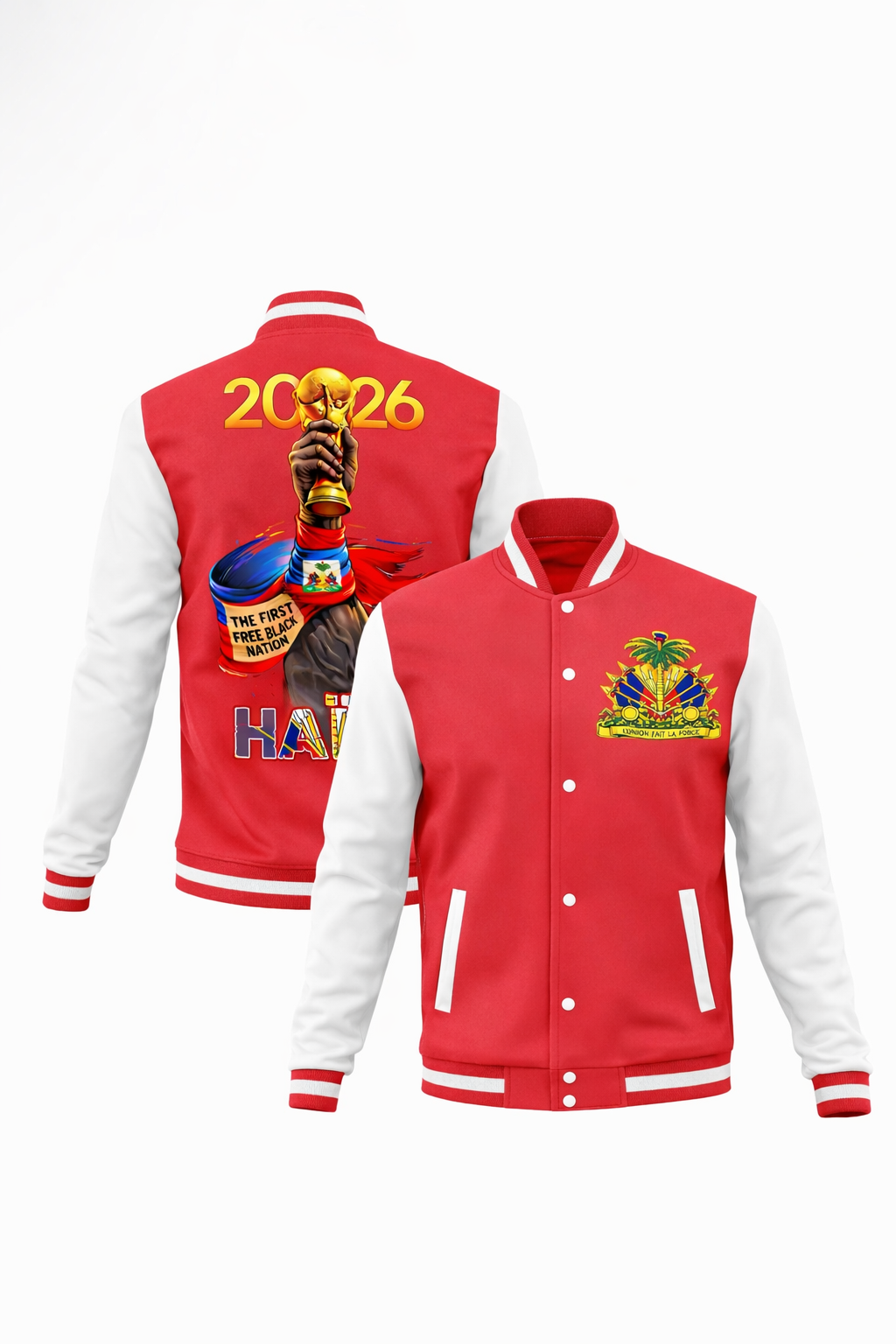 Haiti Victory 2026 Varsity Jacket 🇭🇹